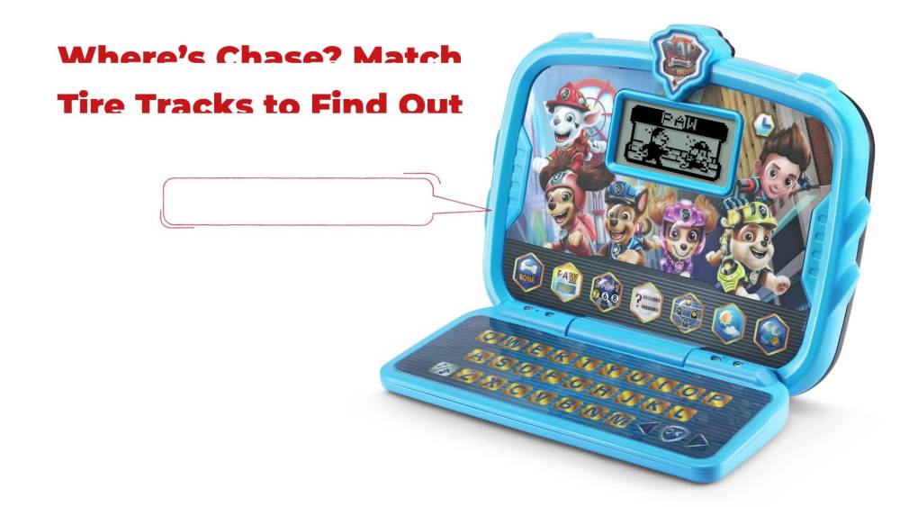 thumbnail video image 3 of VTech® PAW Patrol: The Movie: Learning Tablet, Interactive Learning Tablet for Kids, Ages 3-6 Years Old, 3 of 7