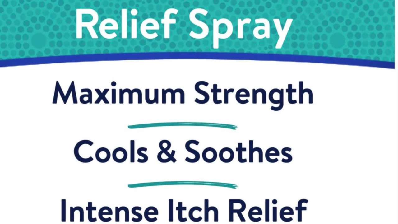 thumbnail video image 2 of Monistat Instant Itch Relief Spray for Women, Maximum Strength Feminine Itch Care, 2 oz, 2 of 10