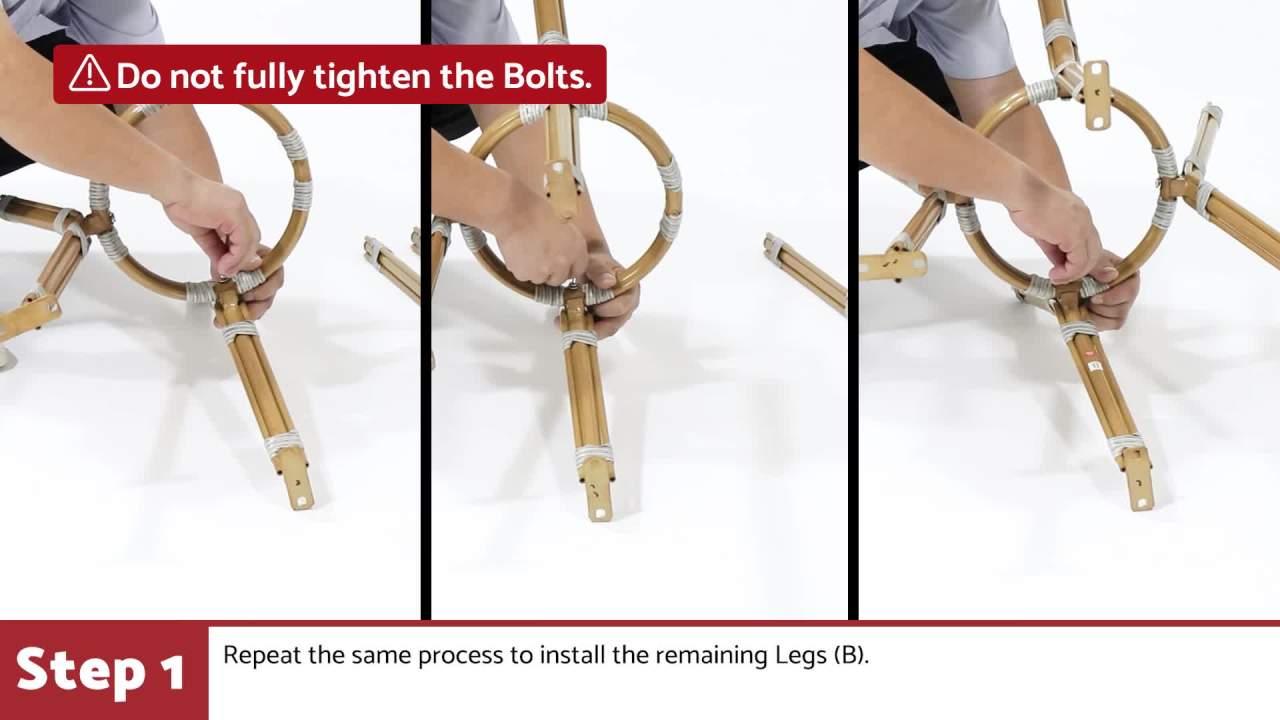 thumbnail video image 2 of GDFSTUDIO Deshler Outdoor Aluminum French Bistro Round Table, Gray and Bamboo Finish, 2 of 8