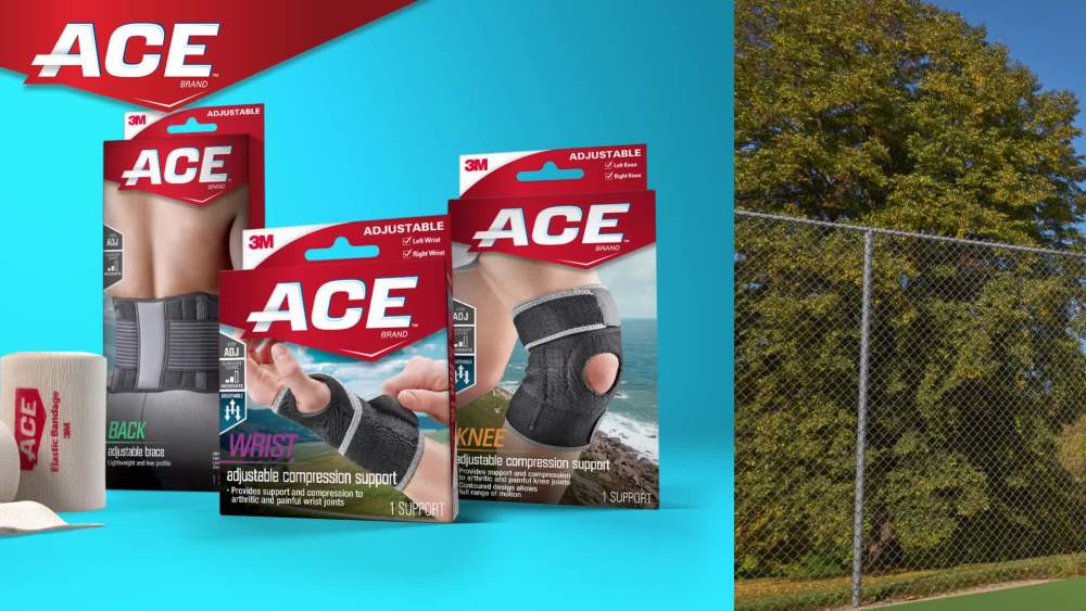 ACE™ Brand Elastic Bandage with Hook Closure – 3”, One Size Fits Most - image 2 of 13