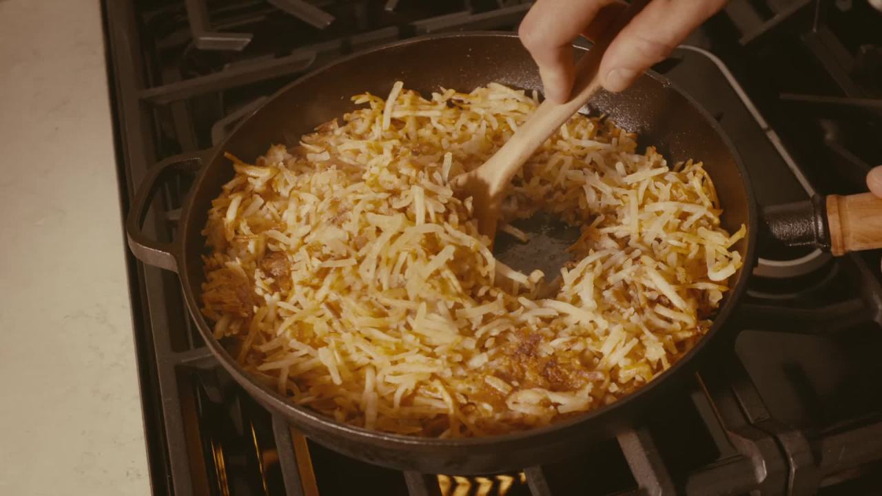 thumbnail video image 2 of Ore-Ida Shredded Hash Brown Potatoes, 30 oz Bag, 2 of 19