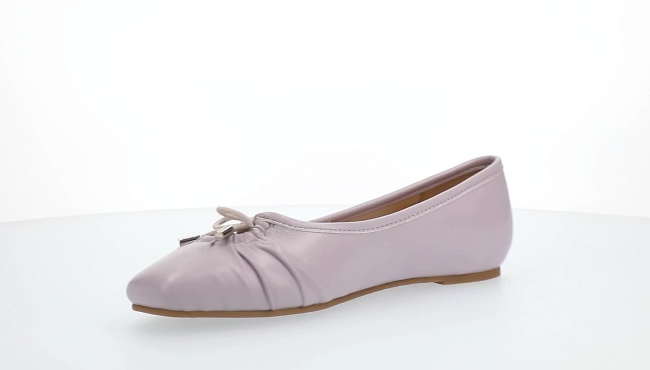 thumbnail video image 2 of Journee Womens Callee Ballet Bow Slip On Dress Flats, 2 of 10