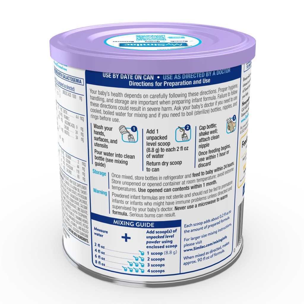 thumbnail video image 2 of Similac Total Comfort Powder Baby Formula, 12.6-oz Can, Pack of 6, 2 of 19