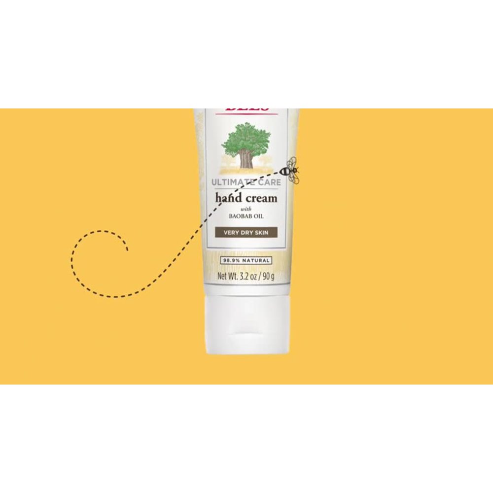 thumbnail video image 7 of Burt's Bees Hemp Seed Oil Vitamin E Hand Cream for Dry Skin, Verbena And Basil, 2.5 oz, 7 of 7
