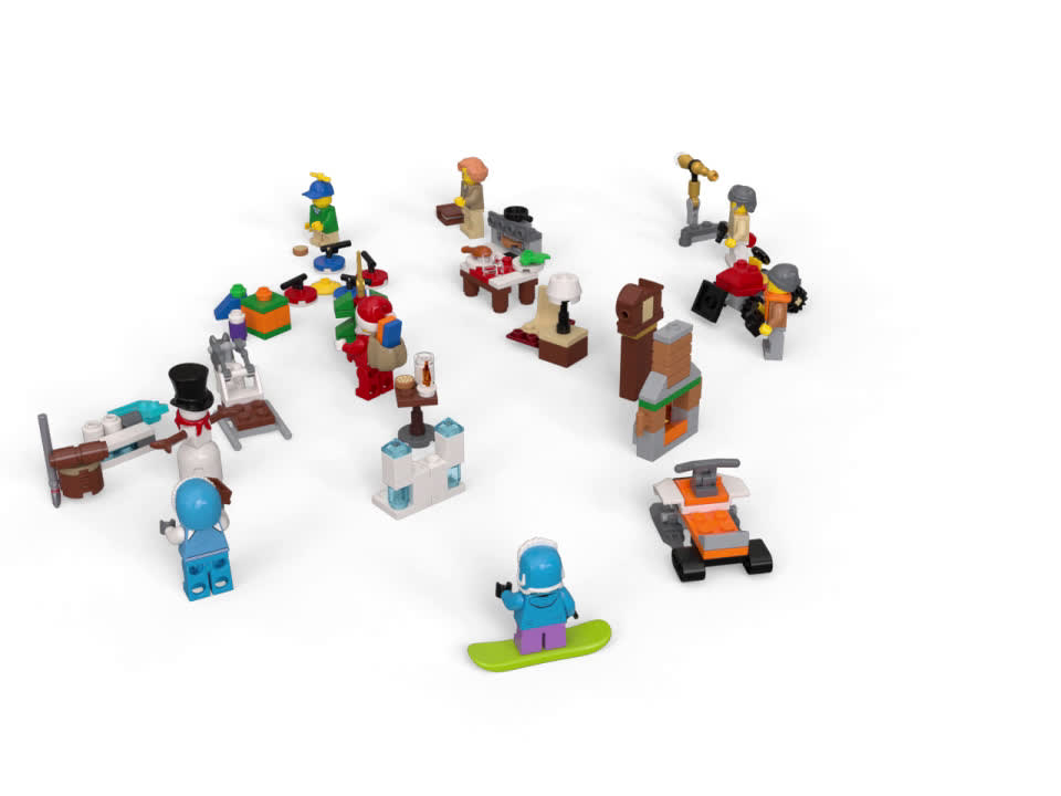 Lego 60235 City Advent Calendar Building Kit, New 2019 (234 Pieces) - image 2 of 3