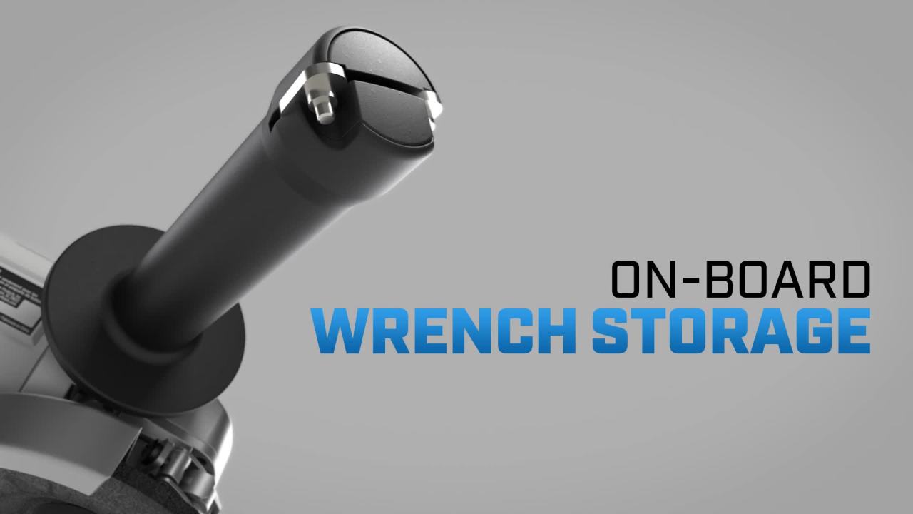 thumbnail video image 2 of HART 20-Volt Cordless 4 1/2-inch Angle Grinder Kit (1) 20-Volt 4.0Ah Lithium-Ion Battery, 2 of 10