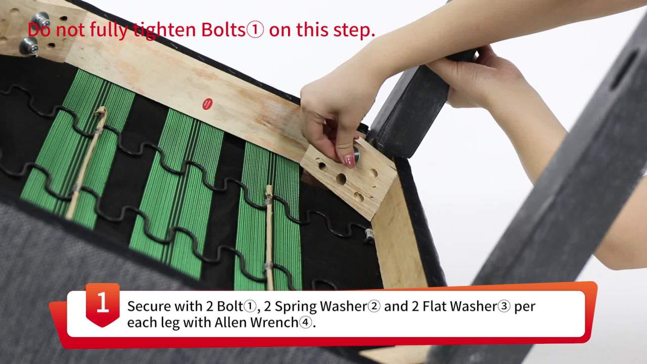 thumbnail video image 2 of GDF Studio Chaparral Contemporary Fabric Upholstered Wood 30.5 inch Barstools, Set of 2, Charcoal and Gray, 2 of 9