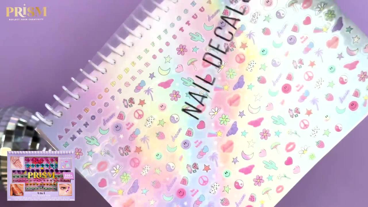 thumbnail video image 2 of Prism Trendy Nail Art, Boys and Girls, Tween, Ages 6+, 2 of 6