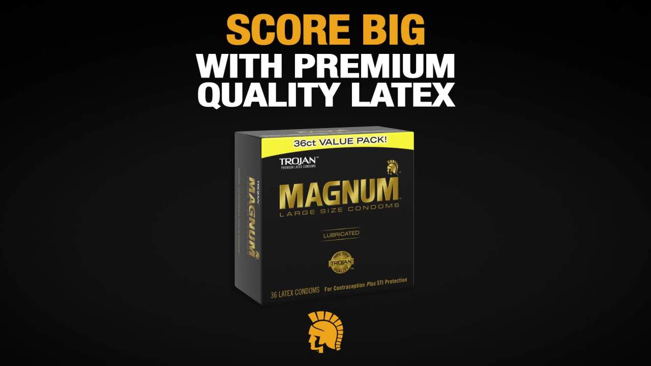 Trojan Magnum Bareskin Large Size Condoms - 10 Count - Walmart.com