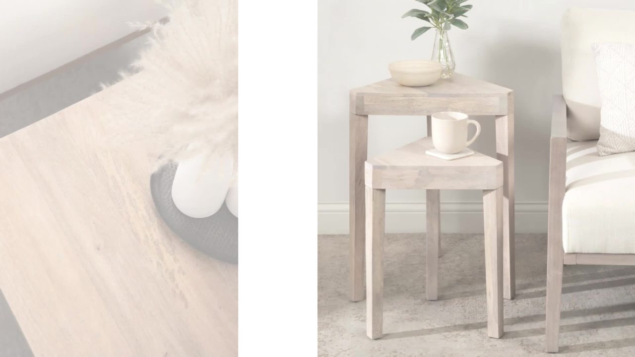 thumbnail video image 2 of Kate and Laurel Talcott Modern Rectangle Wood Console Table, 36 x 14 x 33, Walnut Brown, Transitional Decorative Two-Tier Entryway Table for Use as a Behind Couch Table or a Bedroom Accent, 2 of 10