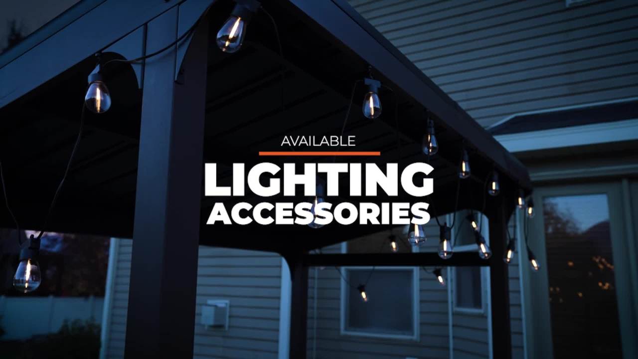 thumbnail video image 2 of Blackstone 5' x 8' Outdoor Griddle/Grill Pavilion Grill Gazebo, 2 of 11