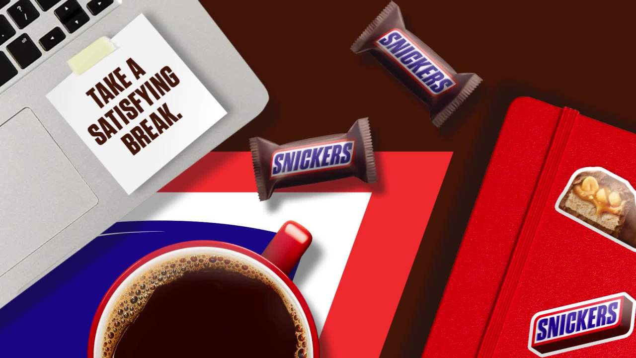 thumbnail video image 2 of Snickers Fun Size Chocolate Bars, 18.71 oz Jumbo Candy Bag, 2 of 16