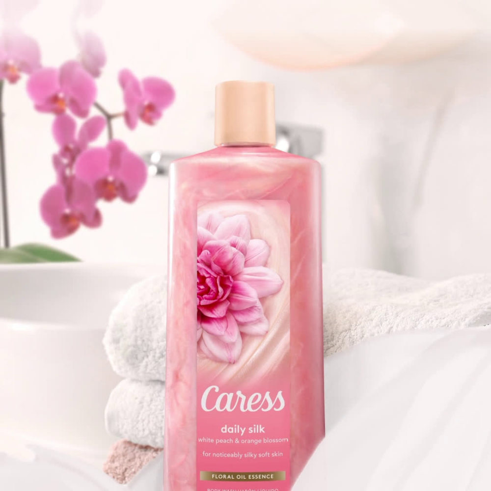 Caress Body Wash with Pump Daily Silk 25.4 oz