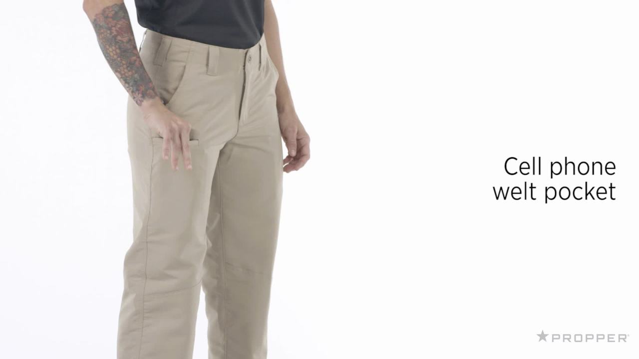 thumbnail video image 2 of Propper Women's EdgeTec Slick Pant, 2 of 6