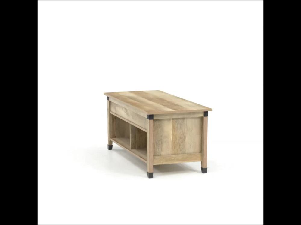 Sauder Carson Lift Top Coffee Table, Lintel Oak Finish
