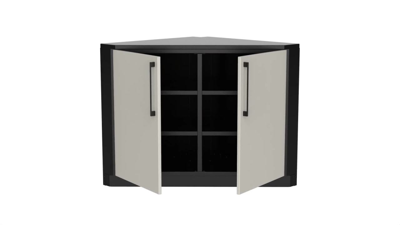 thumbnail video image 2 of Blackstone Built-In Outdoor Kitchen 39" Corner Cabinet Module, 2 of 12