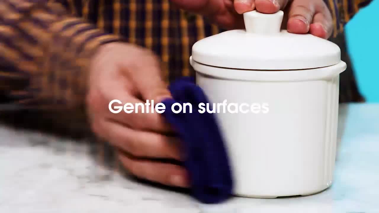 thumbnail video image 2 of Pledge® Everyday Cleaner™ Multi Surface Antibacterial Cleaner, Aerosol, Fresh Citrus, 9.7 oz, 2 of 16