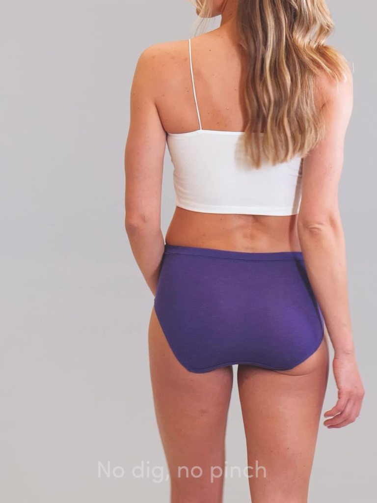 thumbnail video image 2 of Fruit of the Loom Women's Beyondsoft Underwear, Ultra-Soft Modal Fabric, 6-Pack, 2 of 10