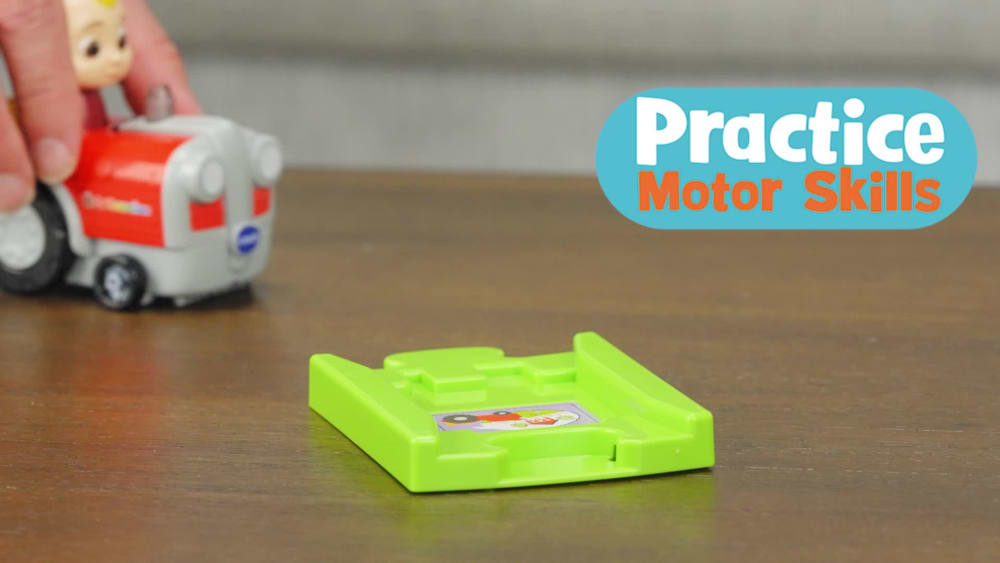 thumbnail video image 2 of VTech CoComelon Go! Go! Smart Wheels JJ's Tractor & Track with Accessories, Baby and Toddler Toys, 2 of 11