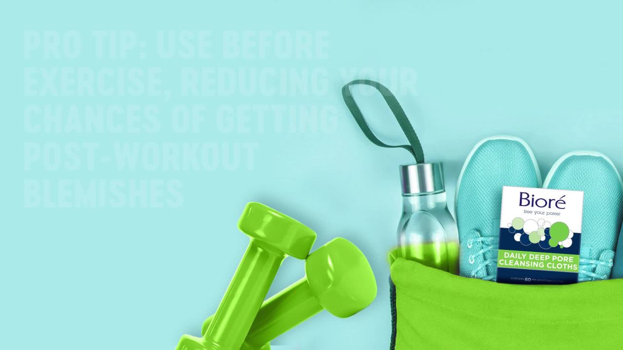 thumbnail video image 2 of Bioré Daily Deep Pore Cleansing Cloths, Facial Cleansing Wipes, Makeup Removal, 60 ct, 2 of 6