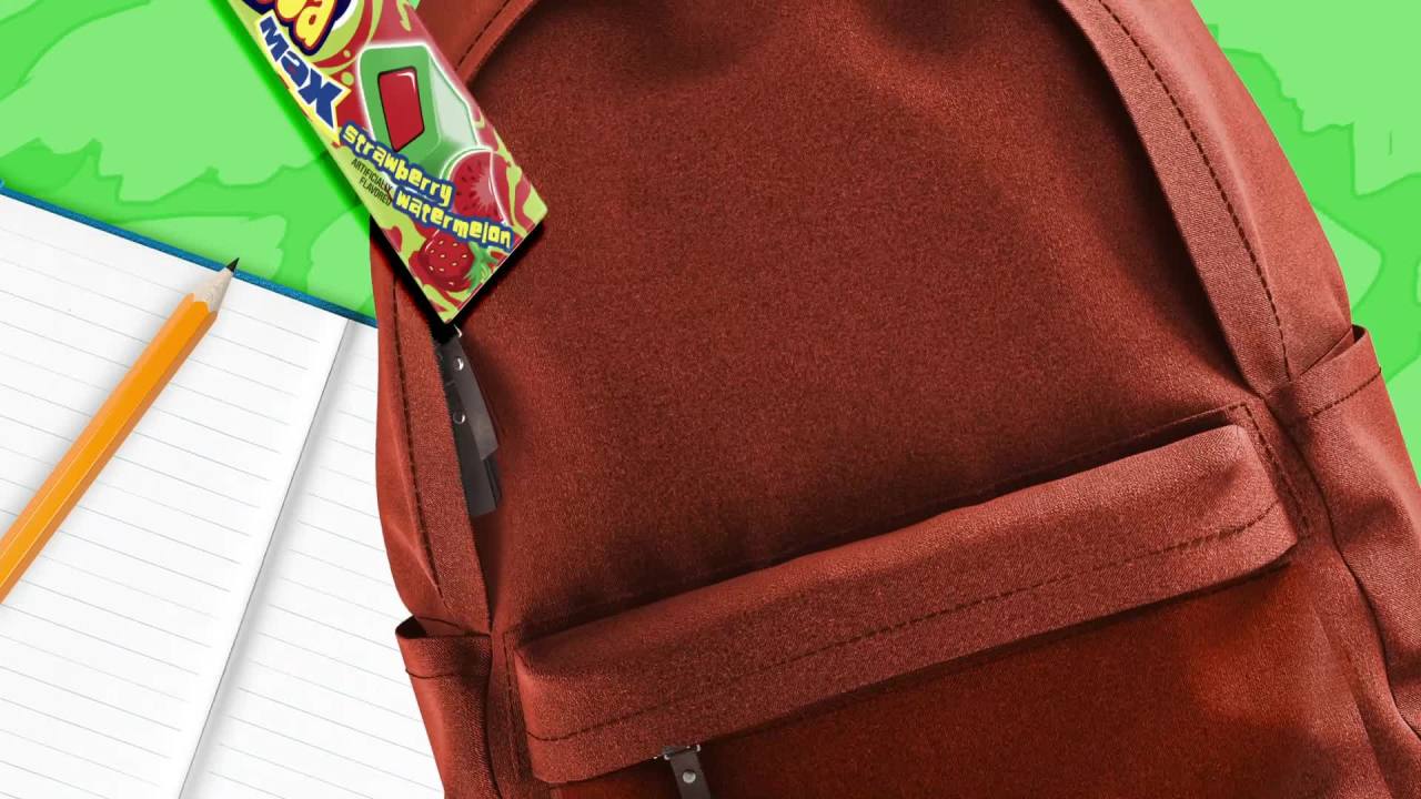 thumbnail video image 2 of Hubba Bubba Max Strawberry Watermelon Bubble Gum - 5 Piece Pack, 2 of 12