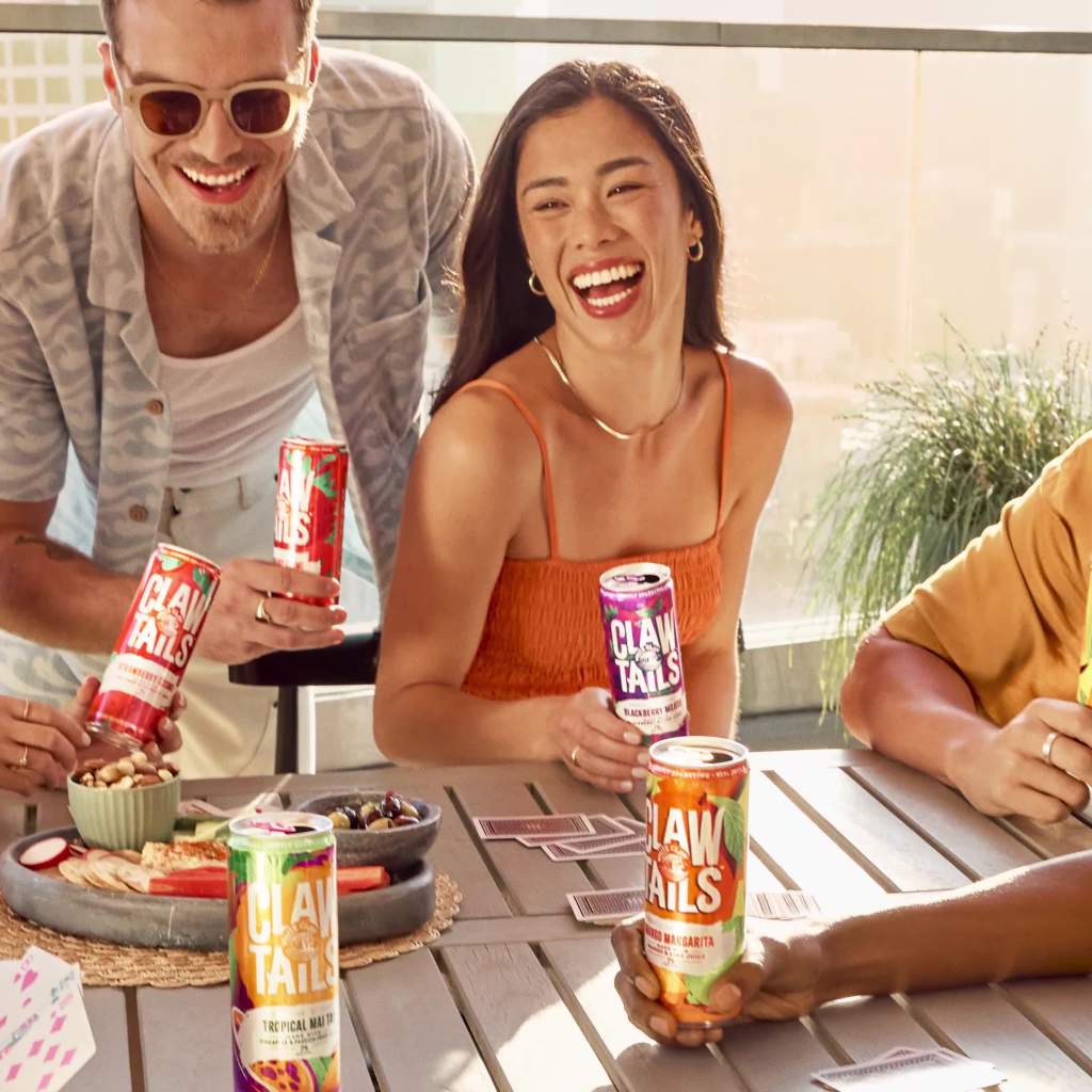 thumbnail video image 2 of Clawtails by White Claw, Variety 12 Pack, 12 fl oz Cans, 7% ABV, 2 of 11