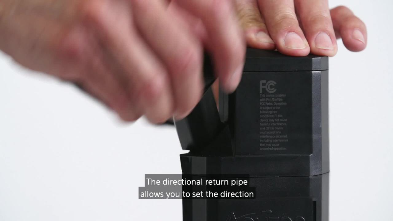 thumbnail video image 2 of Aqueon Submersible Internal Aquarium Filter, AT40 Gallons, 2 of 10