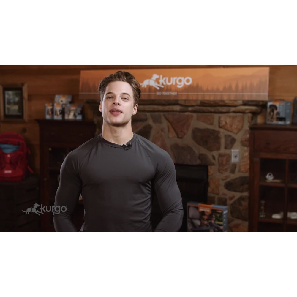 Kurgo Journey Hundegeschirr - Laufgeschirr Für Hunde Small - Grau/Blau Für Running & Wandern