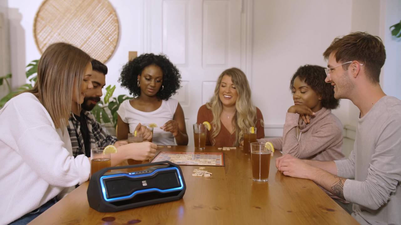 thumbnail video image 2 of Altec Lansing Rockbox Waterproof Bluetooth Wireless Speaker, 2 of 9