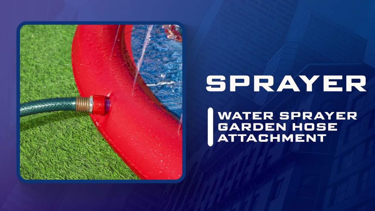 thumbnail video image 2 of Spider-Man 65 in. Splash Pad, 2 of 8