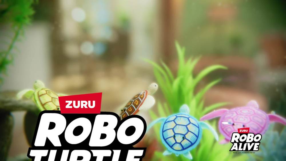 thumbnail video image 2 of Robo Fish Series 3 Robotic Swimming Fish (Orange) by ZURU, 2 of 10