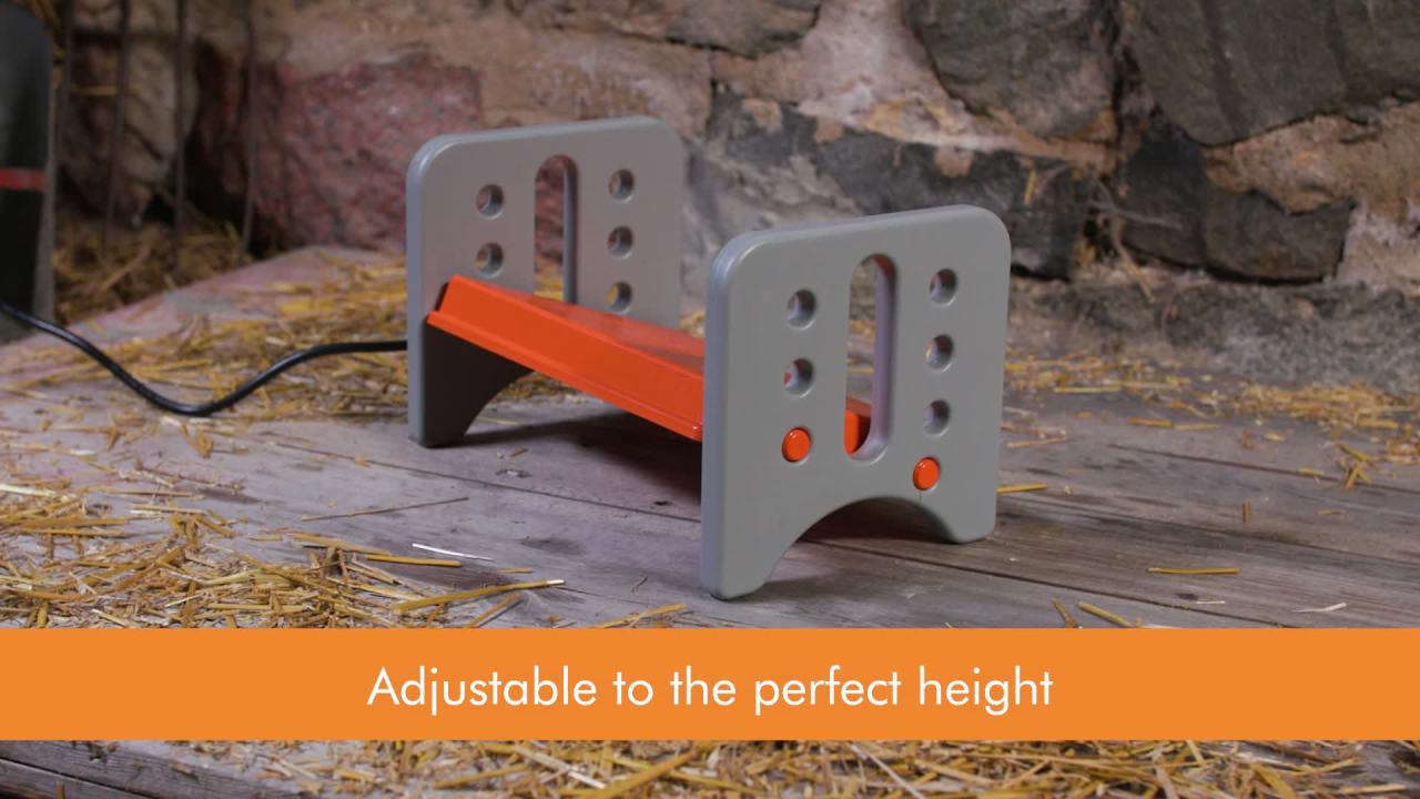 thumbnail video image 2 of K&H Pet Products Thermo-Poultry Brooder Gray/Orange Large 11.5 X 20 X 8 Inches, 2 of 10