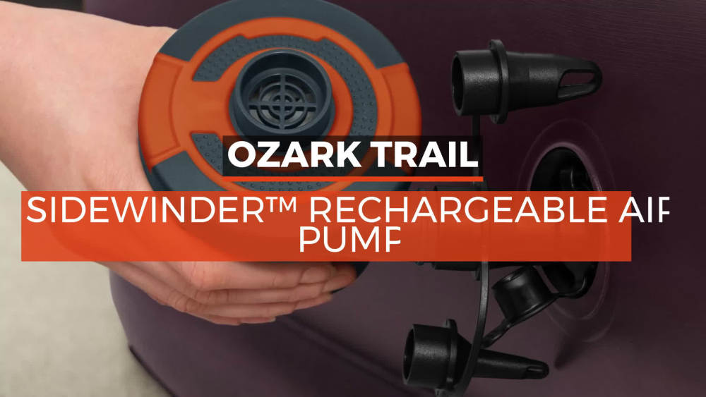 Ozark Trail Sidewinder Rechargeable Electric Air Pump