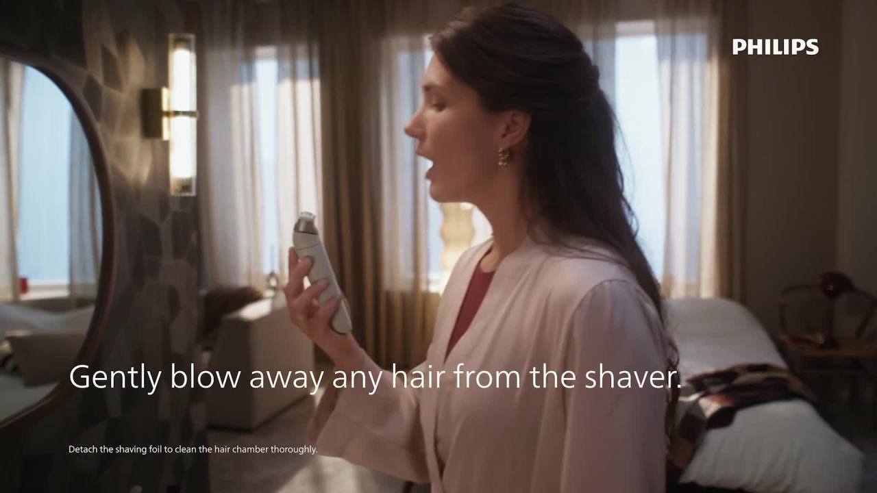 thumbnail video image 2 of Philips Lady Shaver Series 8000 - Cordless, Wet & Dry Electric Shaver, 3-Blade Shaving System, Flexible Shaving Head, Led Light, For Face, Legs, Body & Bikini, 100 Mins. Runtime, Model BRL159/00, 2 of 17