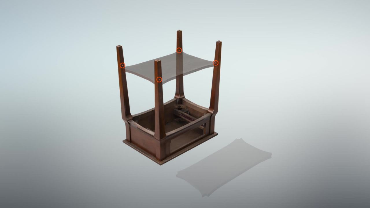 thumbnail video image 2 of Leick Home 22032-GR Stratus One Drawer Condo/Apartment Hall Console with Shelf, Smoke Gray Wash, 2 of 24