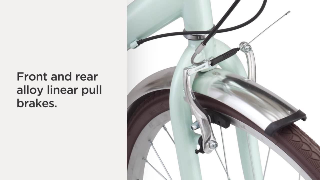 thumbnail video image 2 of 700c Schwinn Admiral Women's Hybrid Bike, Mint Green, 2 of 8