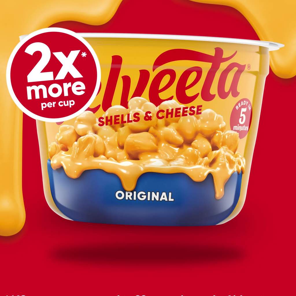 thumbnail video image 2 of (8 pack) Velveeta Shells and Cheese Mac and Cheese, 1 Big Cup, for Easy Dinner or Dinner Sides, Original Flavor, 5 oz, 2 of 17