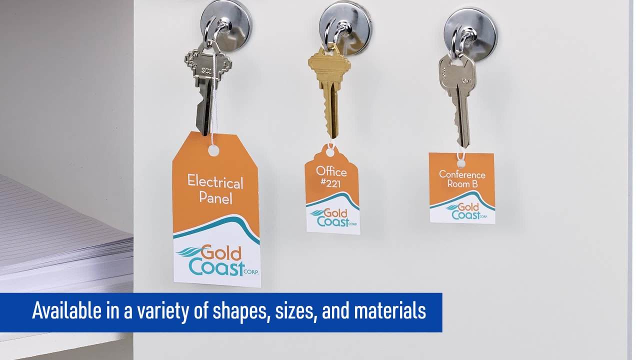 thumbnail video image 2 of Avery Printable Tags with String, 2" x 3.5", 96 White Tags (22802), 2 of 11