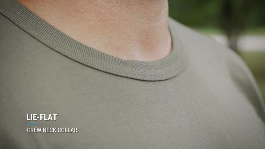 thumbnail video image 2 of Propper Men's 3-Pack Crew Neck Tee, 2 of 5