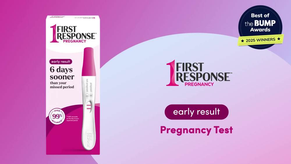 thumbnail video image 3 of First Response Early Result Pregnancy Test Sticks, 3 Minute Results, 2 Count, 3 of 15