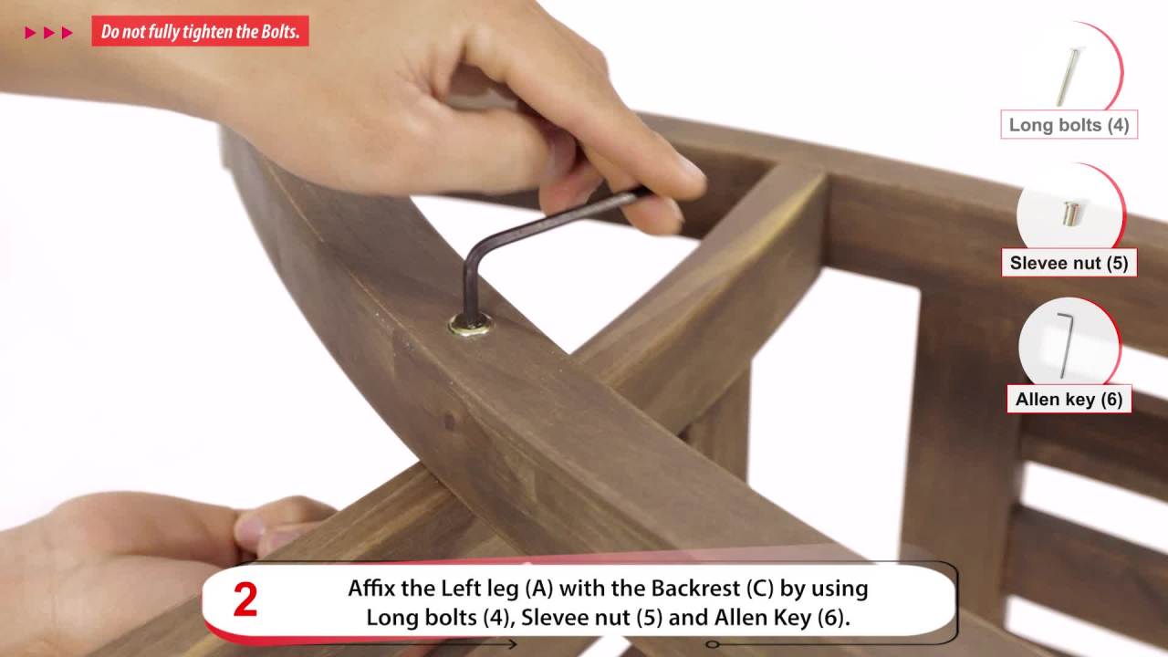 thumbnail video image 2 of Corbin Outdoor Acacia Wood Rocking Chair with Cushions, Set of 2, Grey, 2 of 7