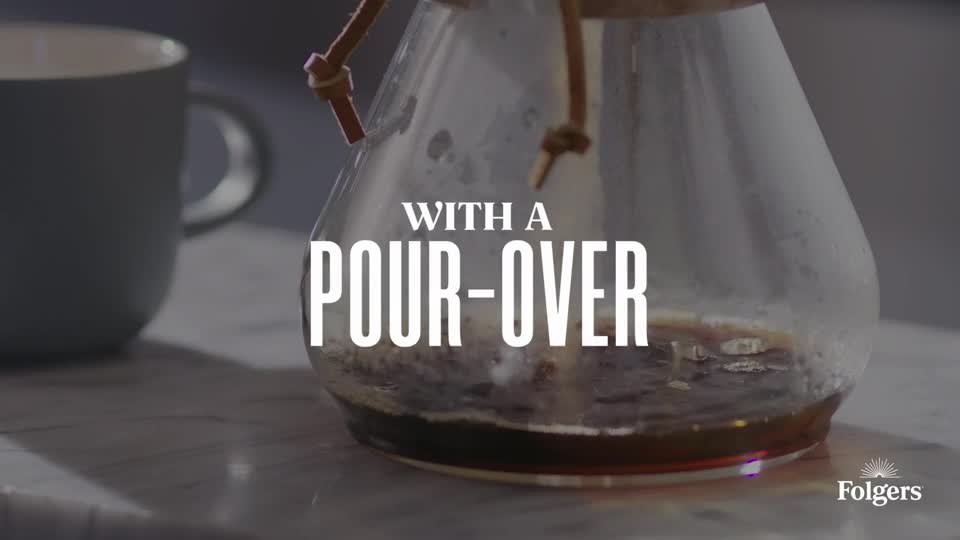 thumbnail video image 2 of Folgers French Artificially Vanilla Flavored Ground Coffee,  Medium Roast, 11.5-ounce Canister, 2 of 6