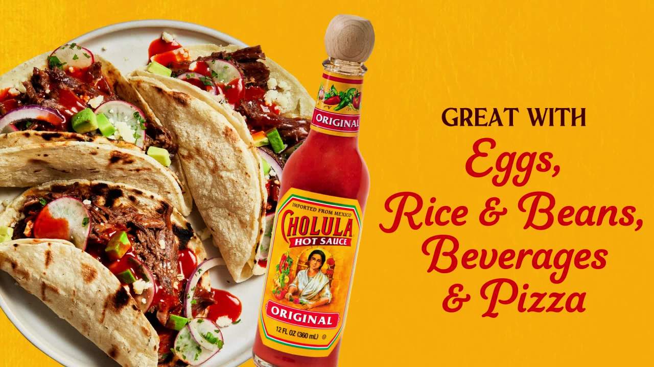 thumbnail video image 2 of Cholula Kosher Original Hot Sauce, 12.0 fl oz Bottle, 2 of 29