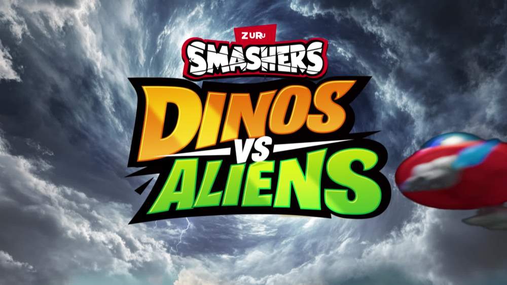 thumbnail video image 2 of Smashers Dino vs Aliens (Assorted) Collectible Novelty and Gag Toy by ZURU, 2 of 11