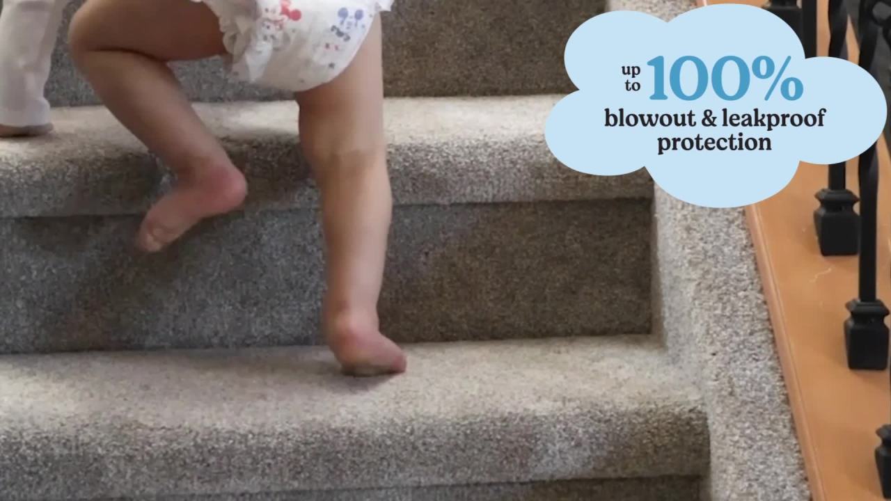 thumbnail video image 2 of Huggies Snug & Dry Baby Diapers, Size 4 (22-37 lbs), 186 Count (Select for More), 2 of 15