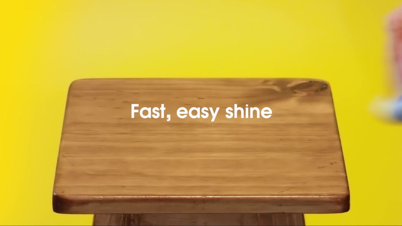 thumbnail video image 2 of Pledge® Expert Care™, Wood Polish Shines and Protects, Lemon Enhancing, Aerosol, 9.7 oz., 2 of 15