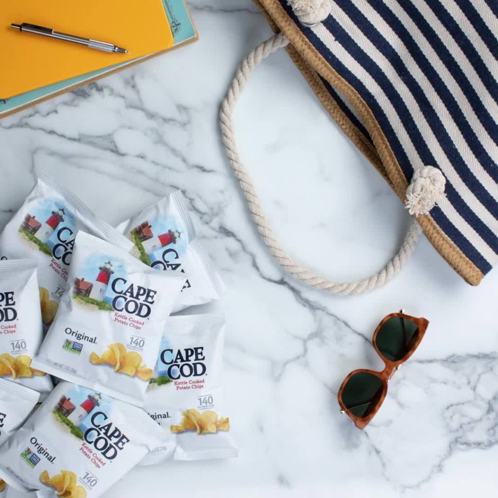 thumbnail video image 2 of Cape Cod Potato Chips, Original Kettle Chips, Snack Bags, 16 Ct, 2 of 12