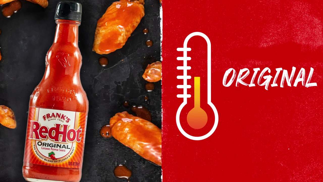 thumbnail video image 2 of Frank's RedHot Kosher Original Cayenne Pepper Hot Sauce, 12.0 fl oz Bottle, 2 of 25