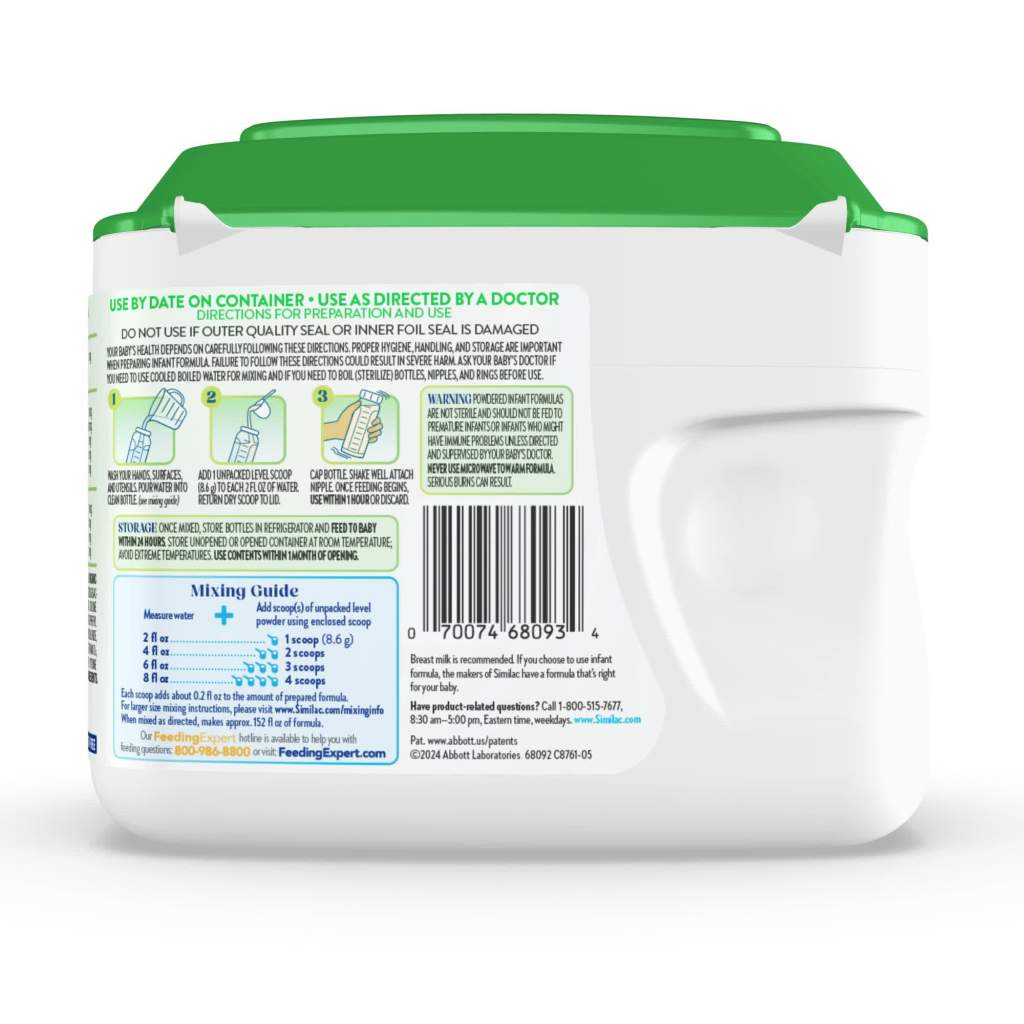 thumbnail video image 2 of Pure Bliss by Similac Organic Powder Baby Formula, USDA-Certified Organic, 20.6-oz Tub, Pack of 4, 2 of 22