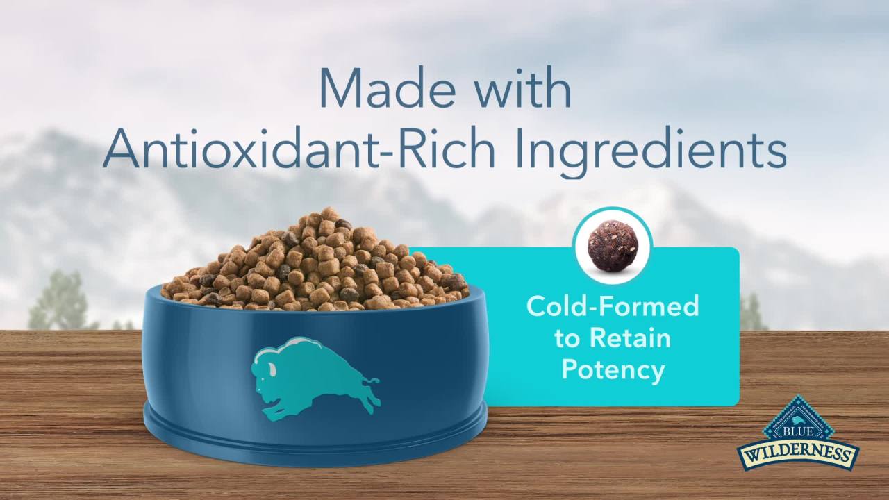 thumbnail video image 2 of Blue Buffalo Wilderness Indoor Hairball Control Dry Cat Food, Grain-Free, Chicken, 5 lbs., 2 of 12